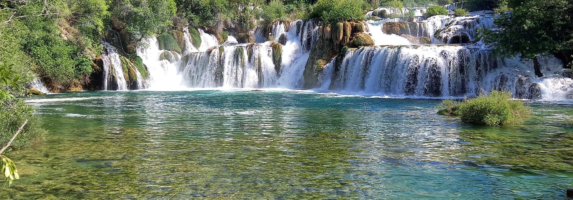 Cascades du parc national de Krka.